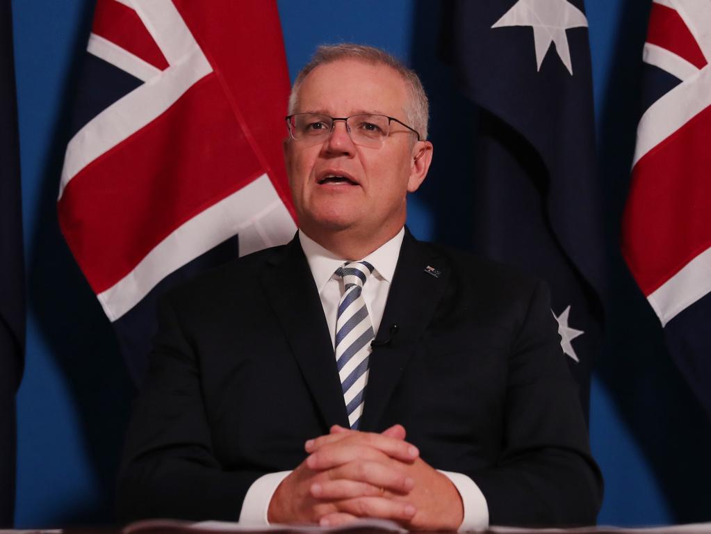 Prime Minister Scott Morrison says the global competition between China and the US presents new challenges, especially for Indo-Pacific countries. Picture: Adam Taylor