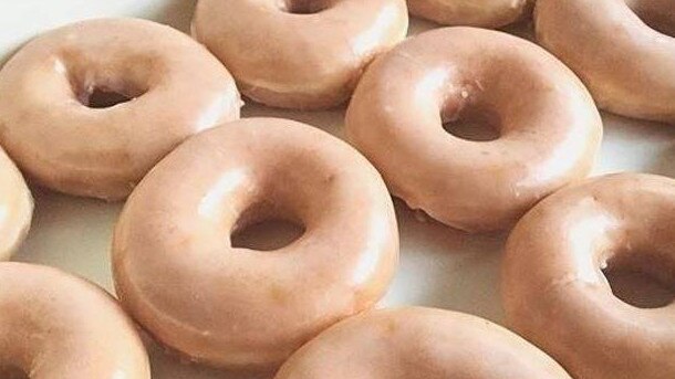 Krispy Kreme Bulleen is giving away free original glazed doughnuts.