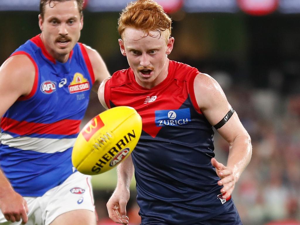 Jake Bowey has announced himself as a Rising Star contender. Picture: AFL Photos/Getty Images