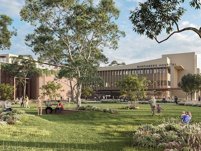 Bundaberg Hospital Artist Impression Plan