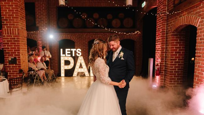 Wedding of Claire Shanahan and James Mortimer. Picture: Chris Jack Photography