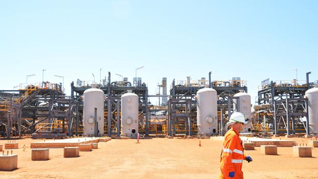 The Macedon gas plant in Western Australia. Picture: AAP Image/Kim Christian