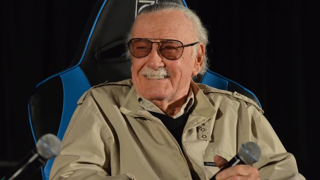 The late Stan Lee made one of his last public appearances at Adelaide Supanova in 2017. Picture: AAP / Brenton Edwards