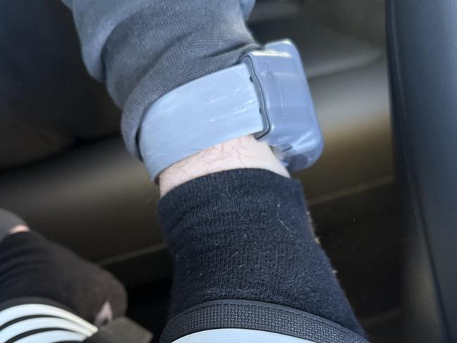 The teen is the first underage criminal in Victoria to agree to be fitted with an electronic monitoring device. Picture: Supplied