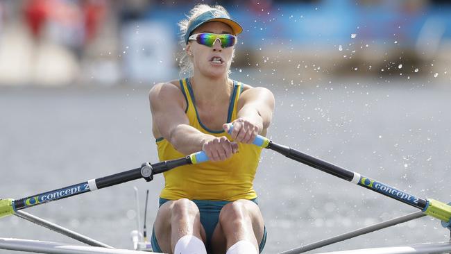 Kim Brennan in action at the London Olympics. Picture: AFP