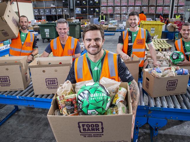 Desperate Aussies are turning to charities for support. Picture: Wayne Taylor