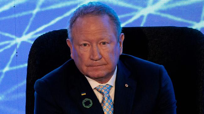 Australian businessman Andrew Forrest. Picture: AFP