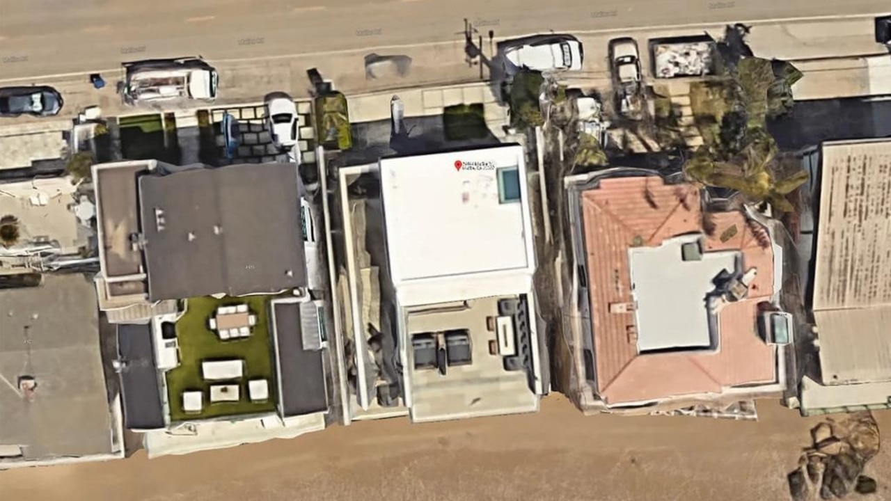 The house from above. Picture: Google Maps