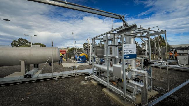 Hydrogen could lower emissions but commercial production may be years away. Picture: Roy VanDerVegt