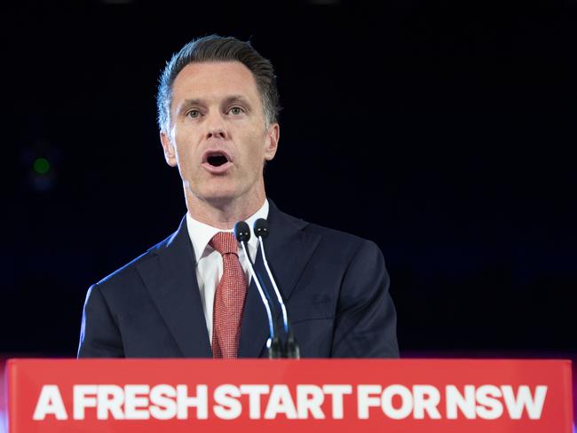 Chris Minns will headline a Labor push to slash spending on high-paid public servants and push the cash back into NSW’s essential services if elected. Picture: Monique Harmer