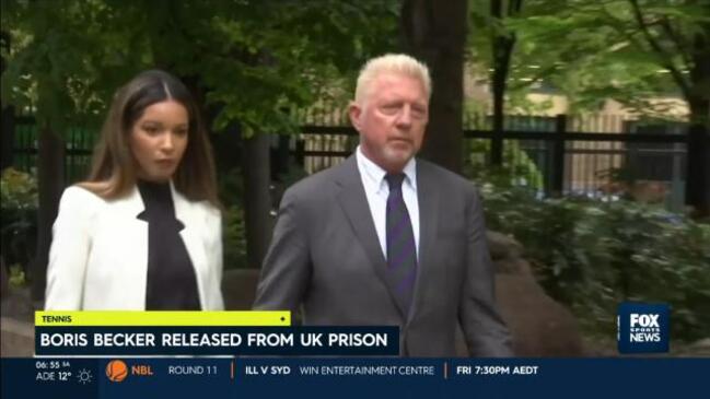 Boris Becker released from UK prison