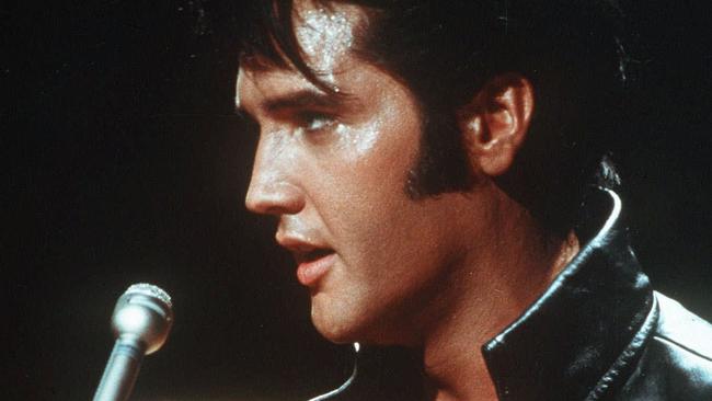 Elvis Presley died in 1977. Picture: AP Photo/File