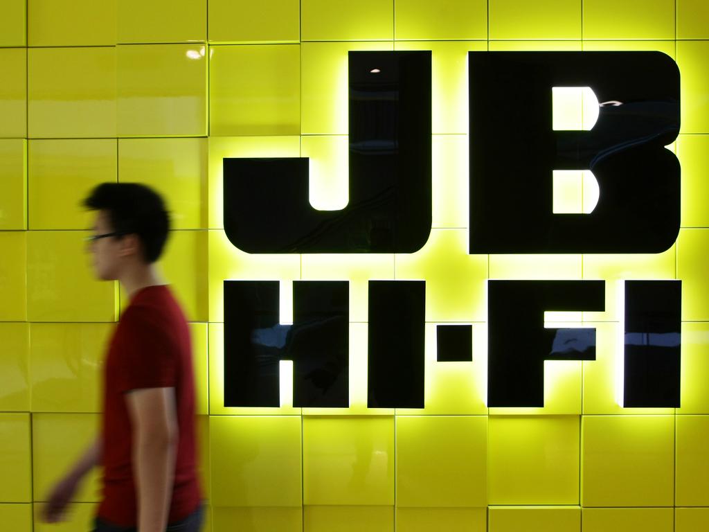 JB Hi-Fi has strongly hinted prices will be dropping on some products soon. Picture: Brendon Thorne/Bloomberg