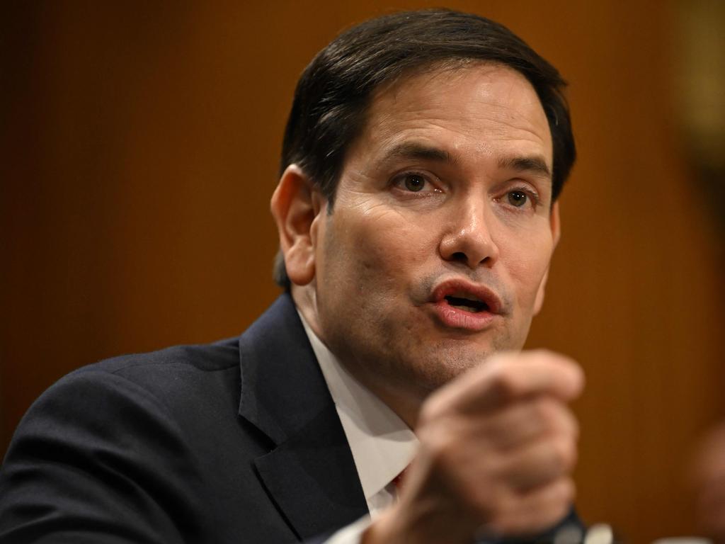 Secretary of State Marco Rubio. Picture: Andrew Caballero-Reynolds / AFP