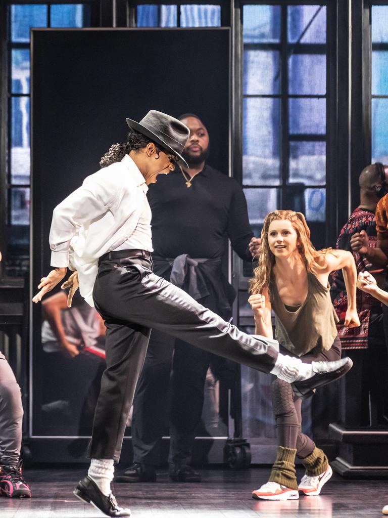 Roman Banks in MJ The Musical. Picture: Matthew Murphy