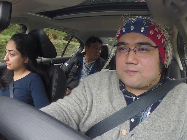 Photos of Nissan's mind-reading car