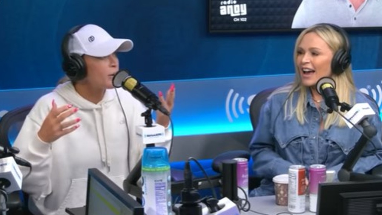 Real Housewives alum Teddi Mellencamp (left) and Tamra Judge were guest hosts on SiriusXM’s Jeff Lewis Live. Picture: YouTube