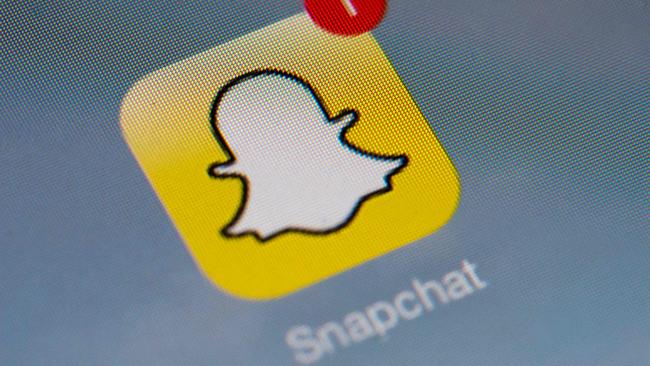 Nohra groomed six girls, using different aliases and accounts, on popular messaging service Snapchat. Picture: AFP
