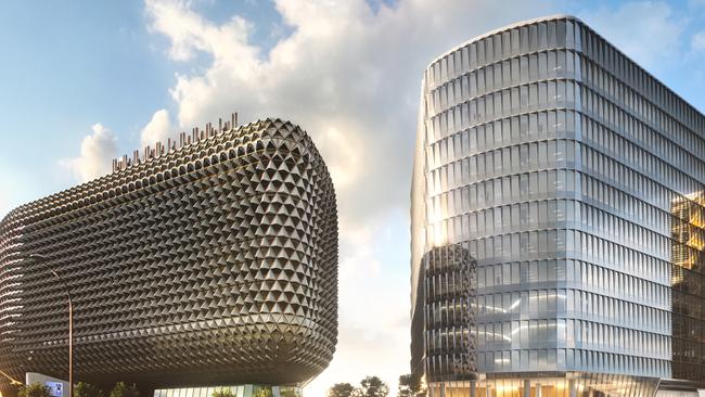 Dexus: The building, also known as SAHMRI 2, is a clinical and research facility in Adelaide’s $3.6bn BioMed City precinct. Picture: Supplied