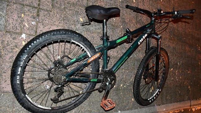 Mr Lovison’s missing green bike.