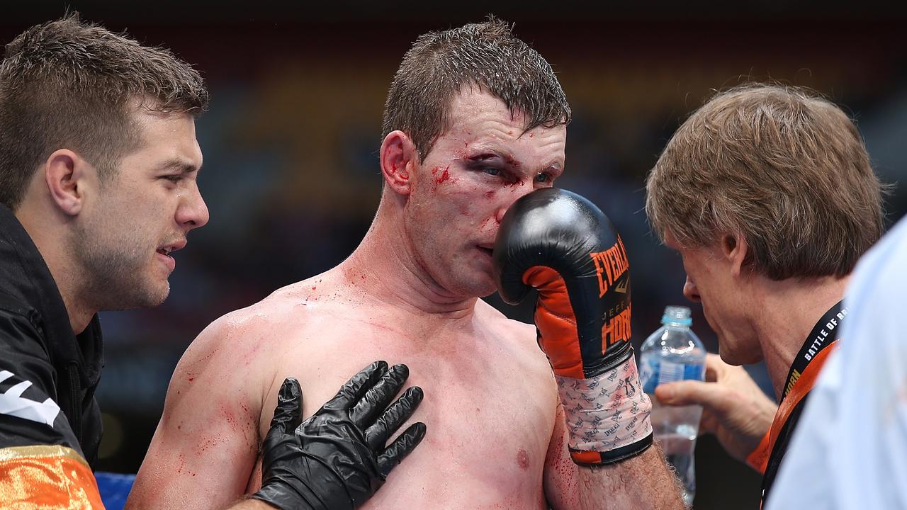 Jeff Horn is still dealing with hatred from his Manny Pacquiao title bout.