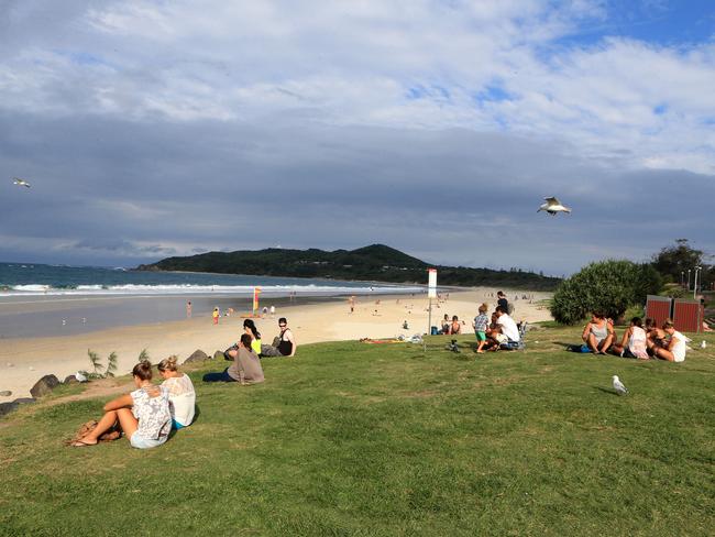 Notorious anti-vaccination hot spots such as Byron Bay will be targeted by the new campaign. Picture: Tim Marsden