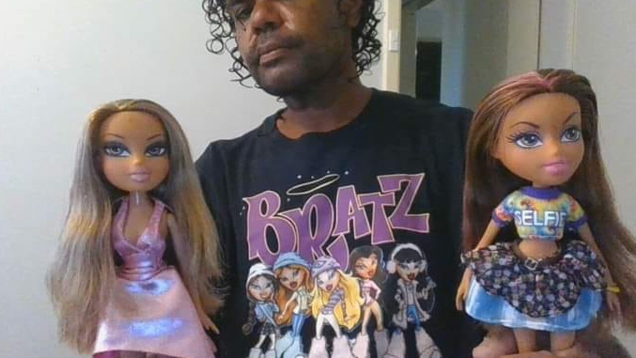 Terence Kelly was an avid collector of Bratz dolls, and taking Cleo formed part of an escapist fantasy where he could have his own little girl to dress up and play with. Picture: Facebook