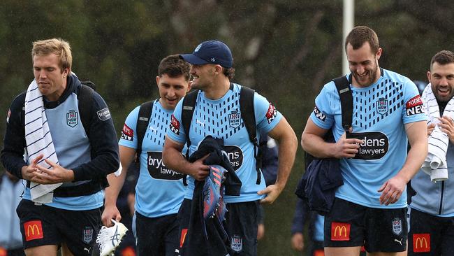 The Blues will have to protect their star half if they want to topple Queensland at Suncorp. Picture: Getty Images.