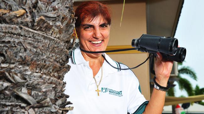 Rita Mougros had to hang up her binoculars after being convicted of defrauding the government