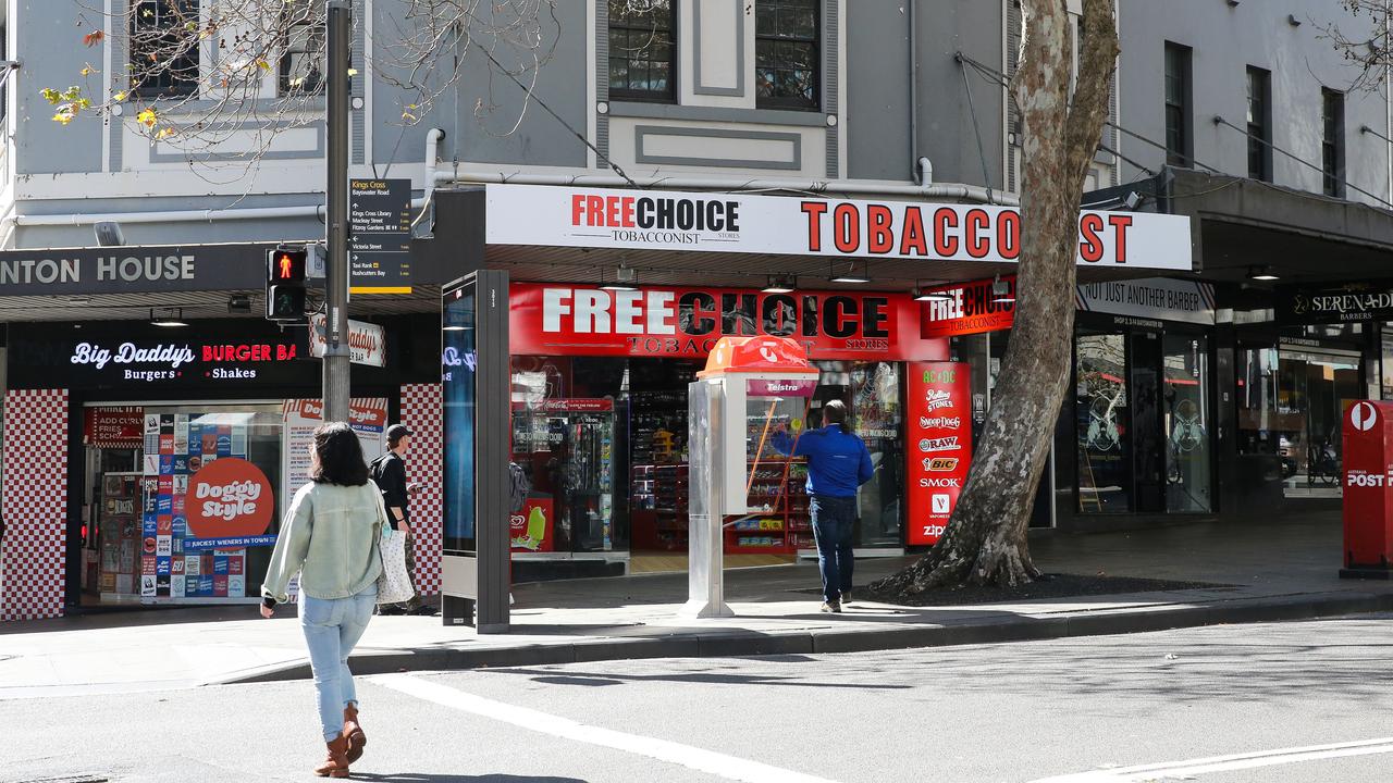 Multiple tobacco stores have opened in the small suburb. Picture: NCA Newswire/ Gaye Gerard