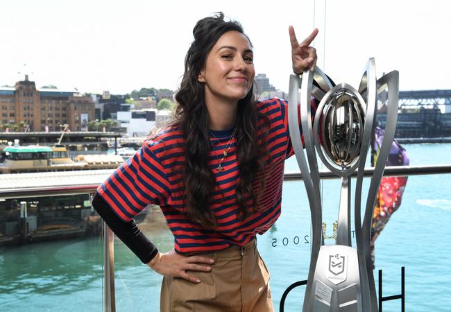 Australian pop star Amy Shark will headline the pre-match entertainment at the NRL Telstra Premiership Grand Final 2020.