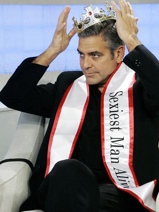 Taken crown twice ... George Clooney. Picture: People.