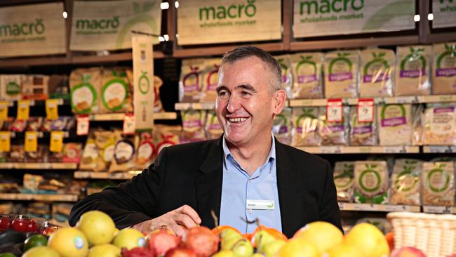 Woolworths CEO Brad Banducci told the supermarket giant’s suppliers in a confidential forum late last month that shopping habits will ‘unquestionably change’ next year. Picture: Adam Yip