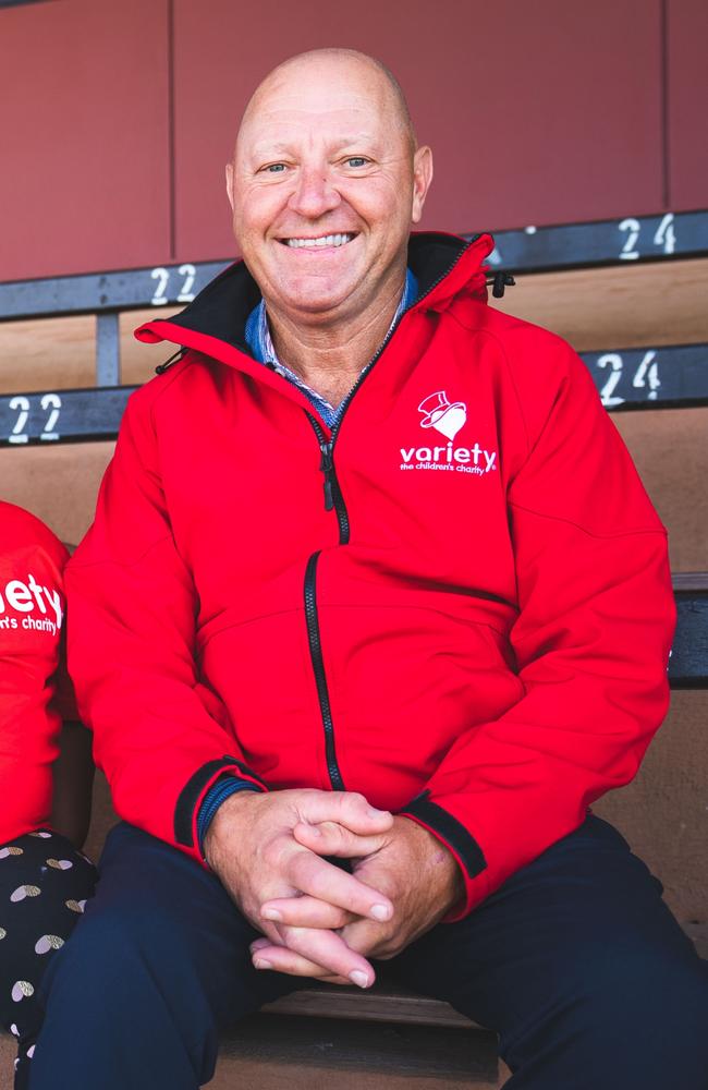 Mark McGill said he was proud to partner with Dolly’s Dream. Picture: Supplied