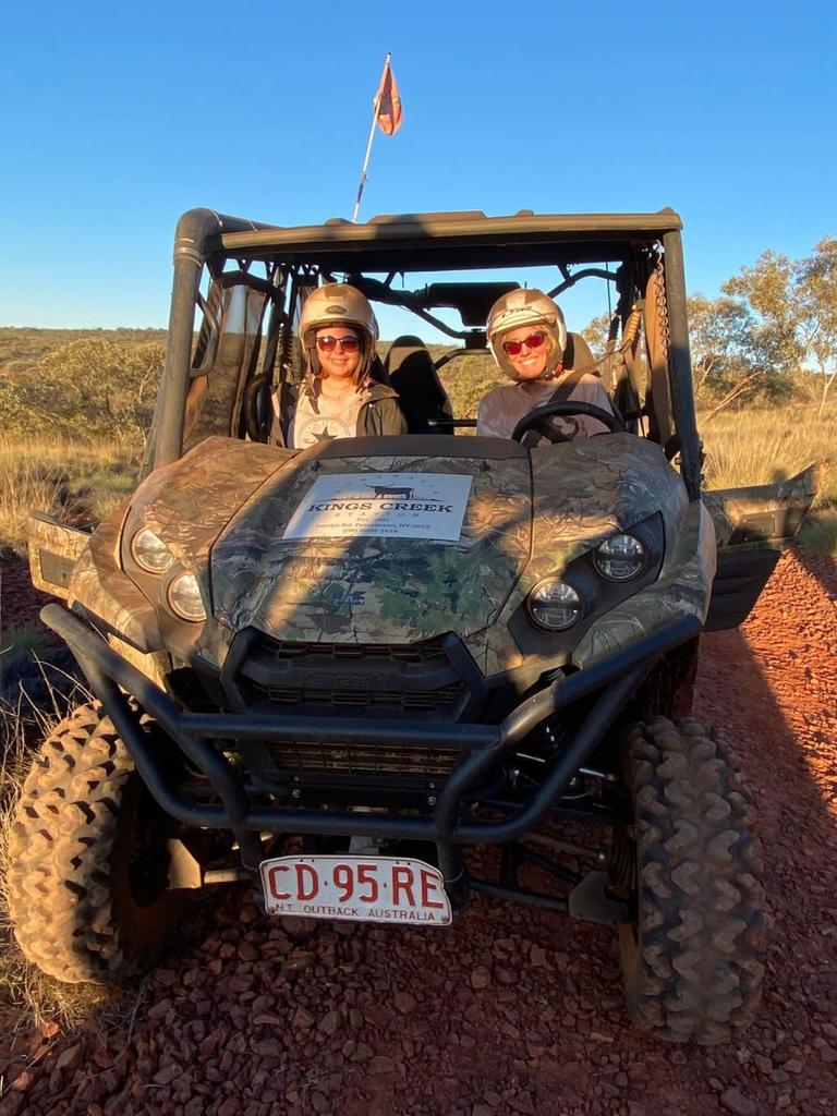 Guests staying at Kings Creek Station must also try the buggy tours for the ultimate outback experience. Picture: Rebecca Borg