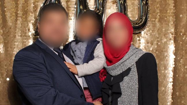 An Aussie man, his wife and two kids have become trapped in Gaza after going there for a holiday and have no way to escape. picture : supplied