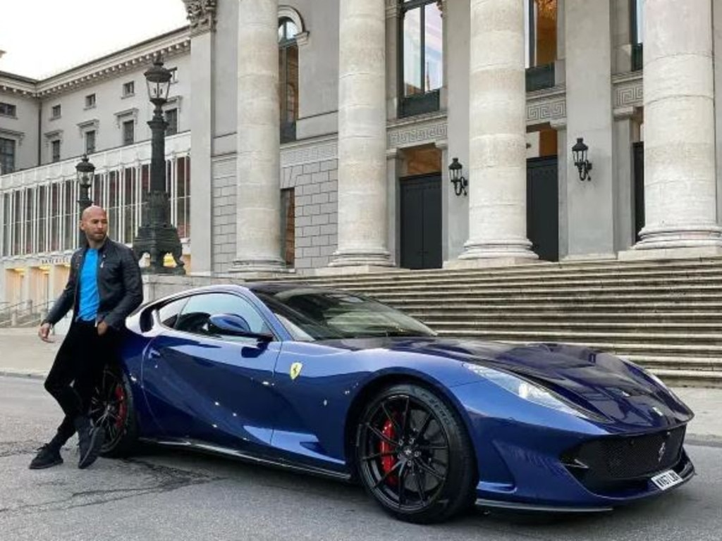 More of Tate’s supercars have been seized. Picture: Instagram/@cobratate