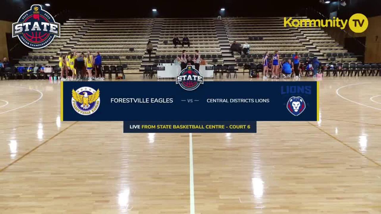 Replay: Forestville Eagles v Central Districts Lions (U16 Girls State Semi-Final)—Basketball SA Junior State Championships Day 4