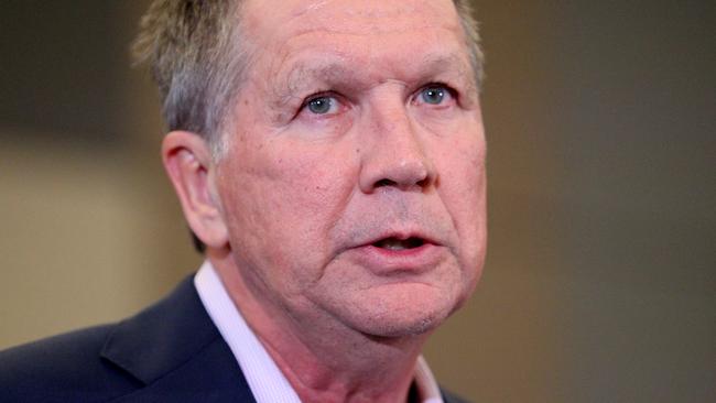 You might not recognise this face. It’s John Kasich’s. He reckons he’s going to be president.