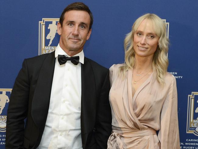 Andrew Johns and Kate Kendall.