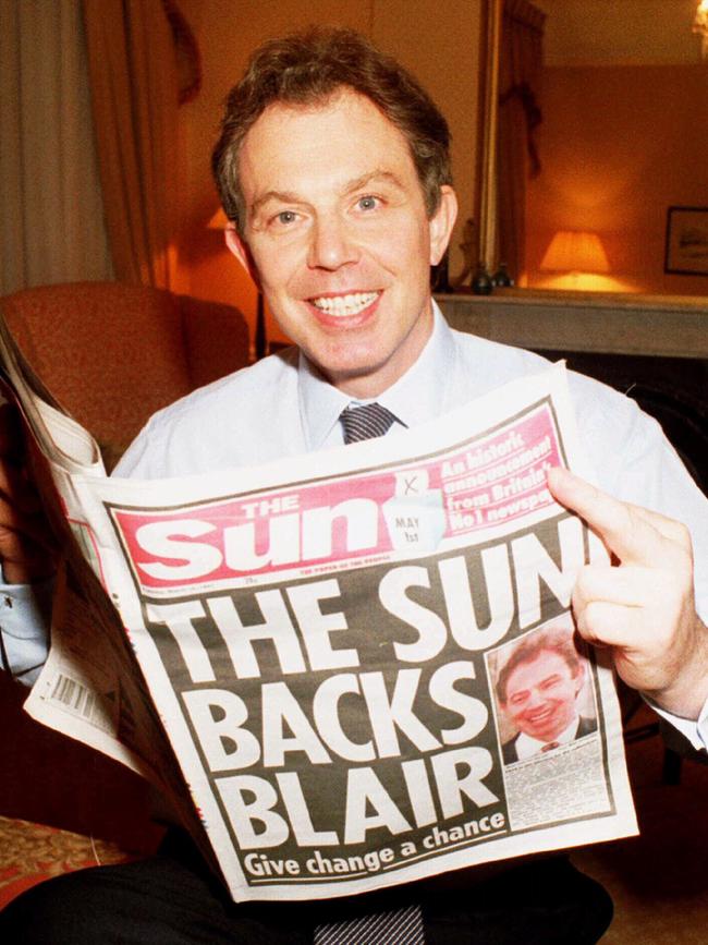 Tony Blair, then Opposition Leader, in 1997. Pic: AP