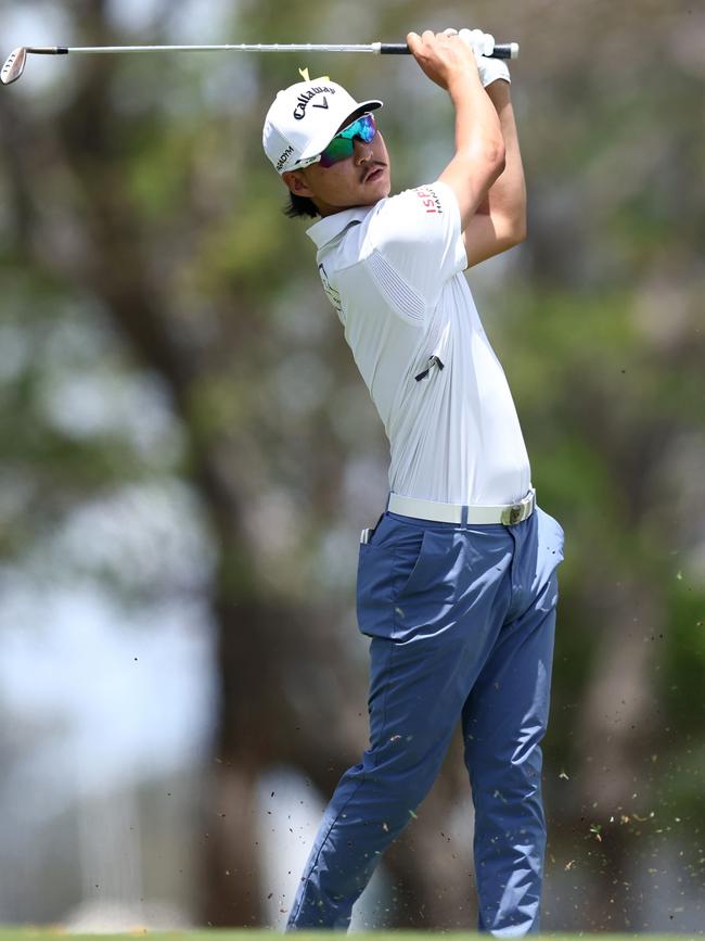 Min Woo Lee. Picture: Chris Hyde/Getty Images