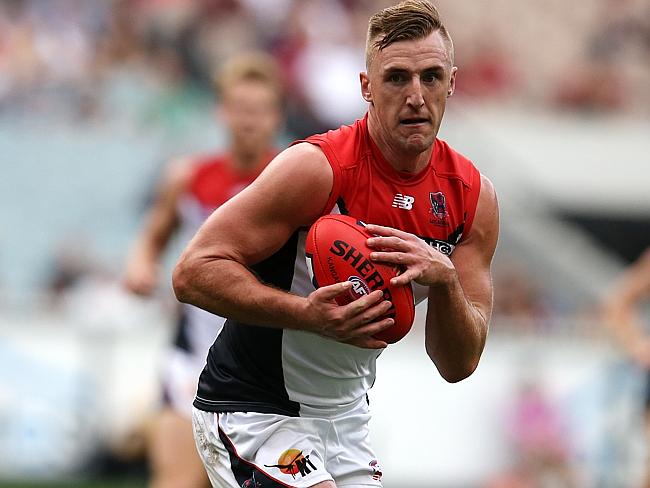 Lynden Dunn is beginning to deliver on the promise that lead him to be a first-round draft selection. Picture: Wayne Ludbey.