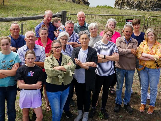 Ondit farmers and residents are opposed to a quarry extension permit. Picture: Rachel Simmonds