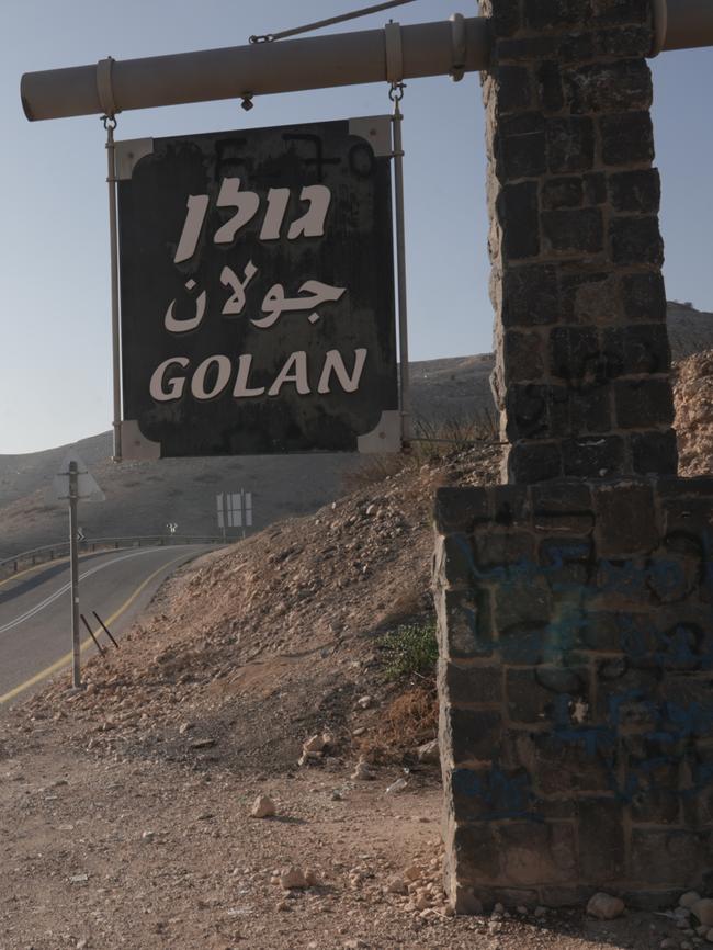 The Borodach family live in a small kibbutz in the Golan Heights. Picture: Alon Farago