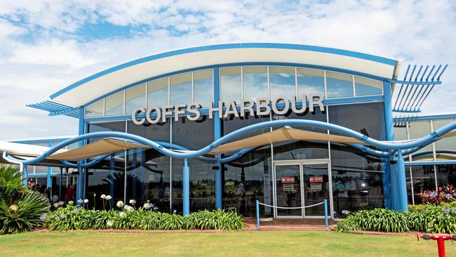 The Coffs Harbour Airport terminal.