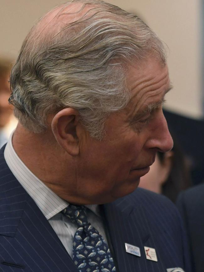 Britain's Prince Charles is at loggerheads with US President Donald Trump over climate change. Picture: AP