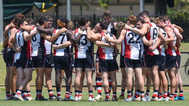 Southern Districts showed their credentials in a big Round 4 NTFL win against PINT. Picture: Tymunna Clements / AFLNT Media