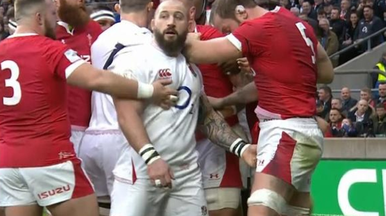 Joe Marler's act in question.