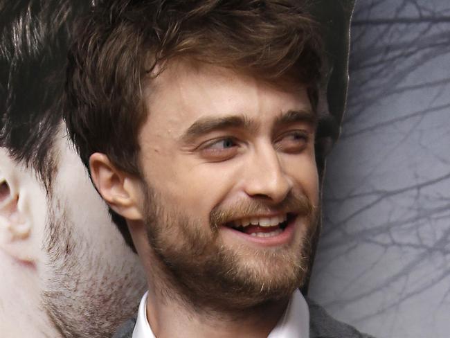 Very impressed: Radcliffe. Photo by Joel Ryan/Invision/AP